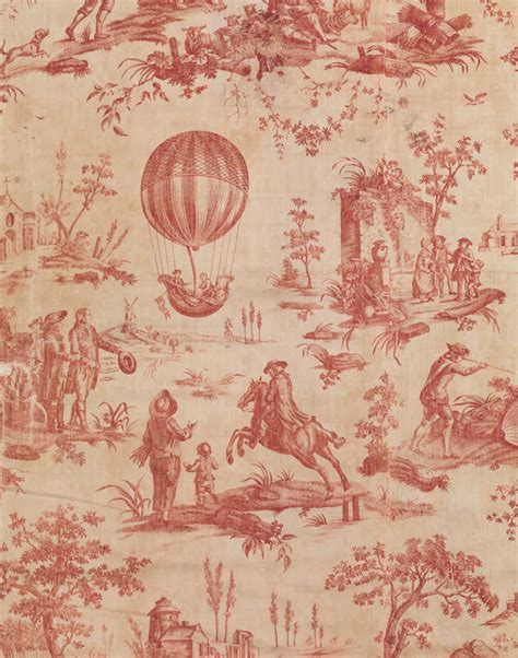 toile fabric description.